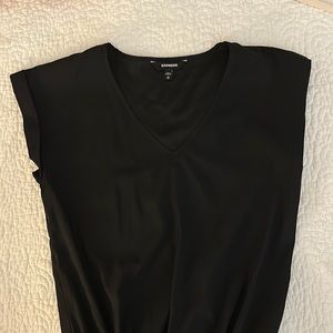 express black body suite blouse xs